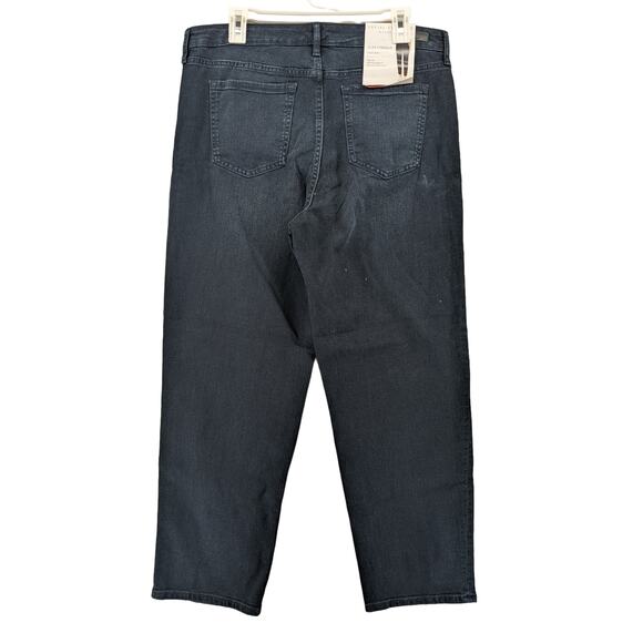 Social Standard by Sanctuary‎ Jeans 14 Nighthawk Slim Straight High Rise Cropped - Picture 2 of 14